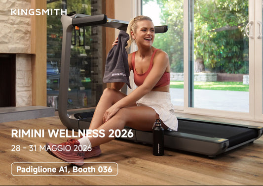 KingSmith debutta a Rimini Wellness 2026
