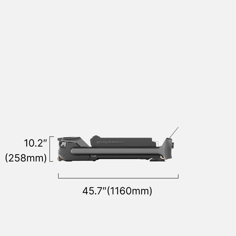 Dimensioni da richiuso: altezza 258mm, lunghezza 1160mm